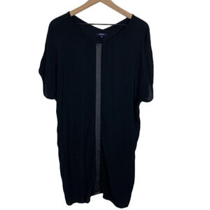 Madewell Easy Shirt Dress Shift – Size Small – Black